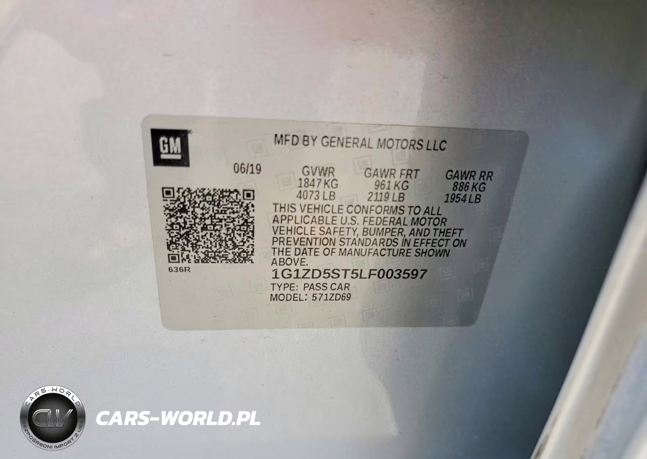 2020 Chevrolet Malibu Lt VIN:1G1ZD5ST5LF003597 - 12