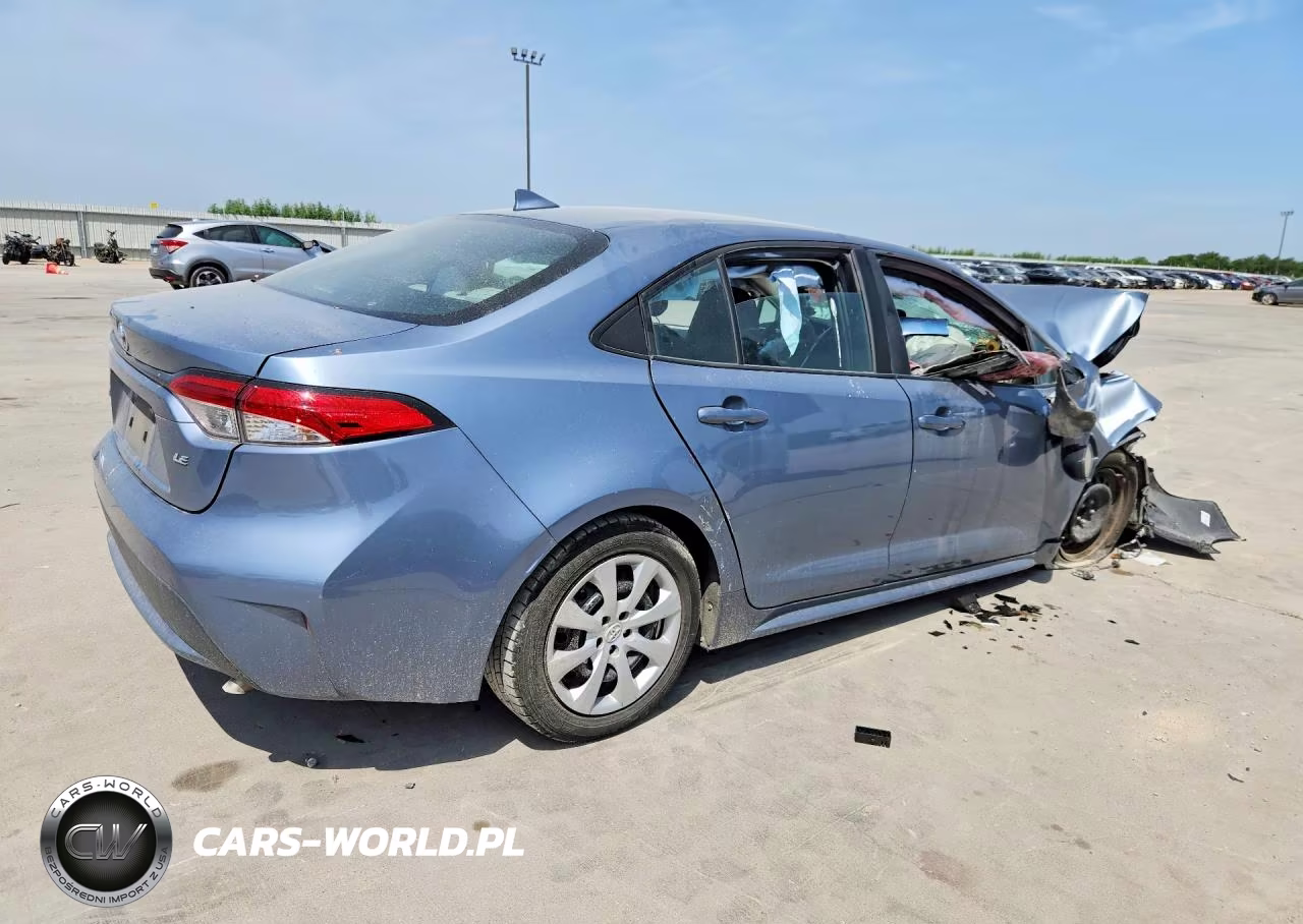 2021 Toyota Corolla Le VIN:5YFEPMAE2MP161044 - 3
