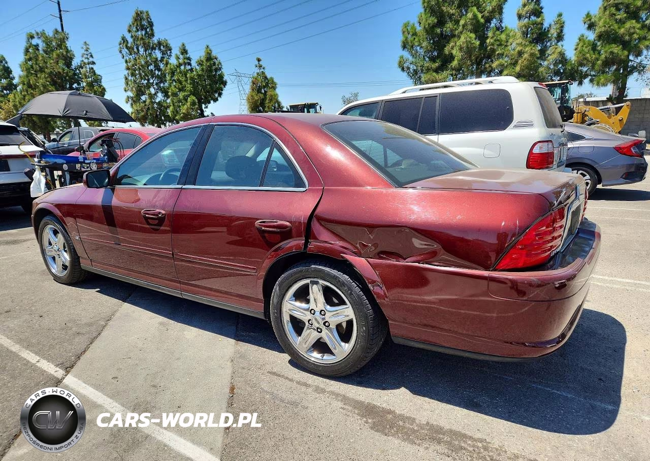 2001 Lincoln Ls VIN:1LNHM87A01Y605364 - 2