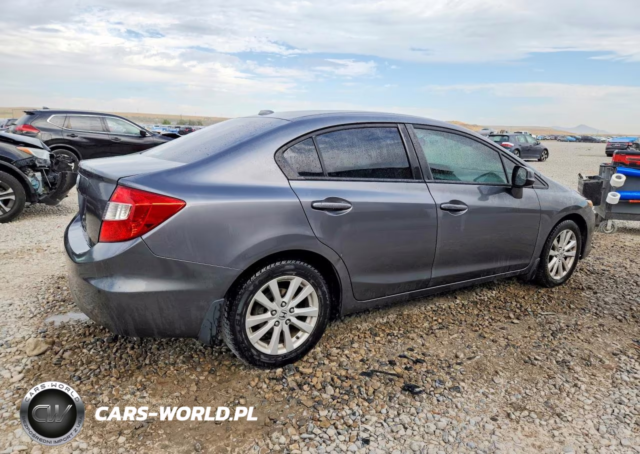2012 Honda Civic Ex VIN:19XFB2F83CE046463 - 3
