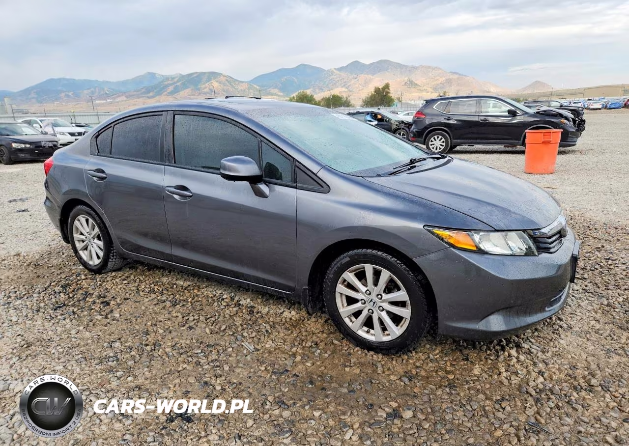 2012 Honda Civic Ex VIN:19XFB2F83CE046463 - 4