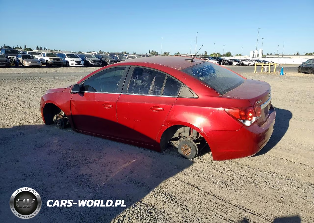 2011 Chevrolet Cruze Lt VIN:1G1PG5S99B7292611 - 2