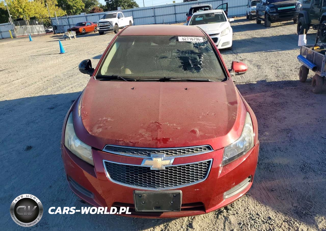 2011 Chevrolet Cruze Lt VIN:1G1PG5S99B7292611 - 5