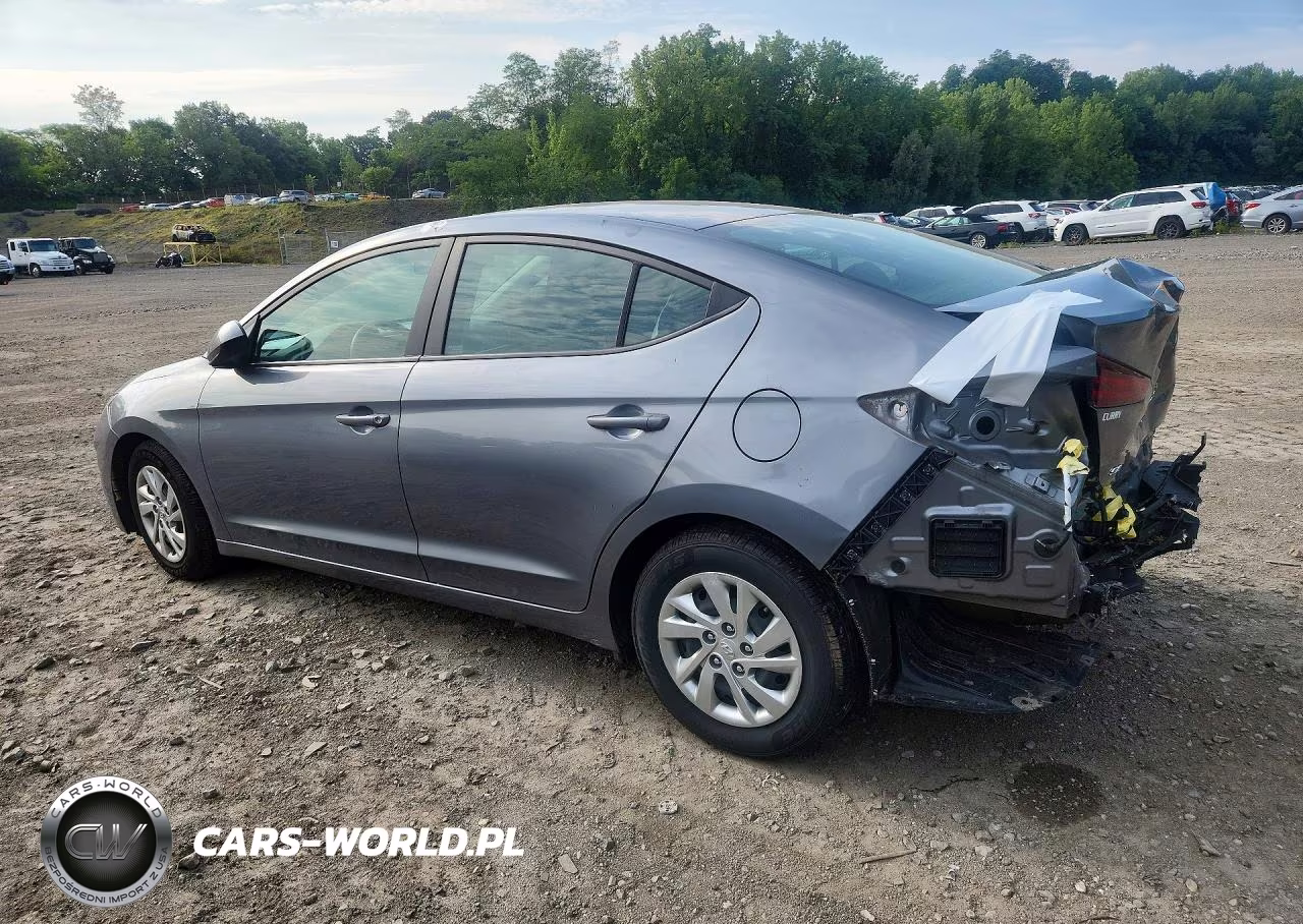 2019 Hyundai Elantra Se VIN:KMHD74LF1KU812984 - 2