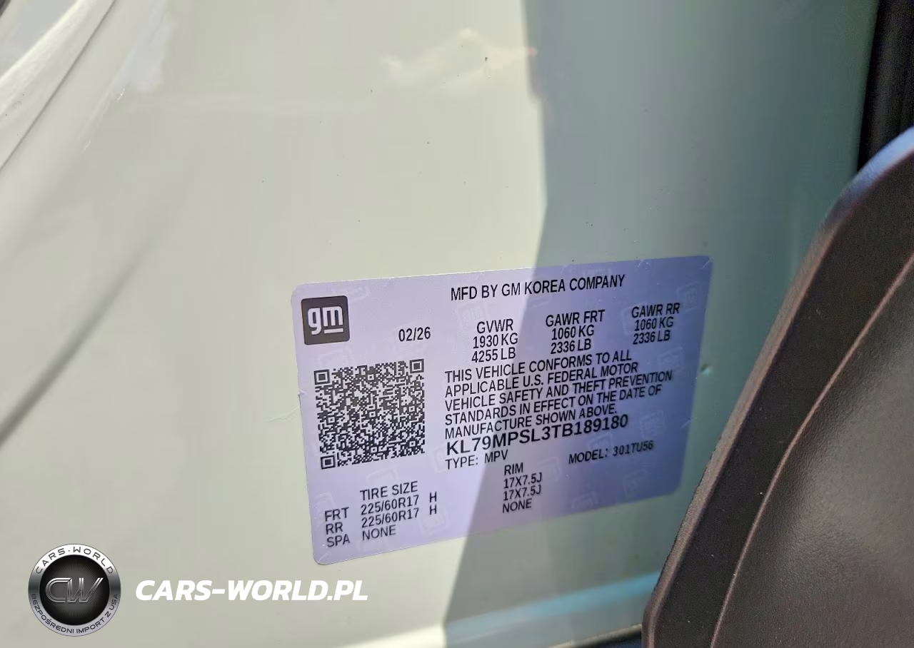 2026 Chevrolet Trailblazer Lt VIN:KL79MPSL3TB189180 - 12