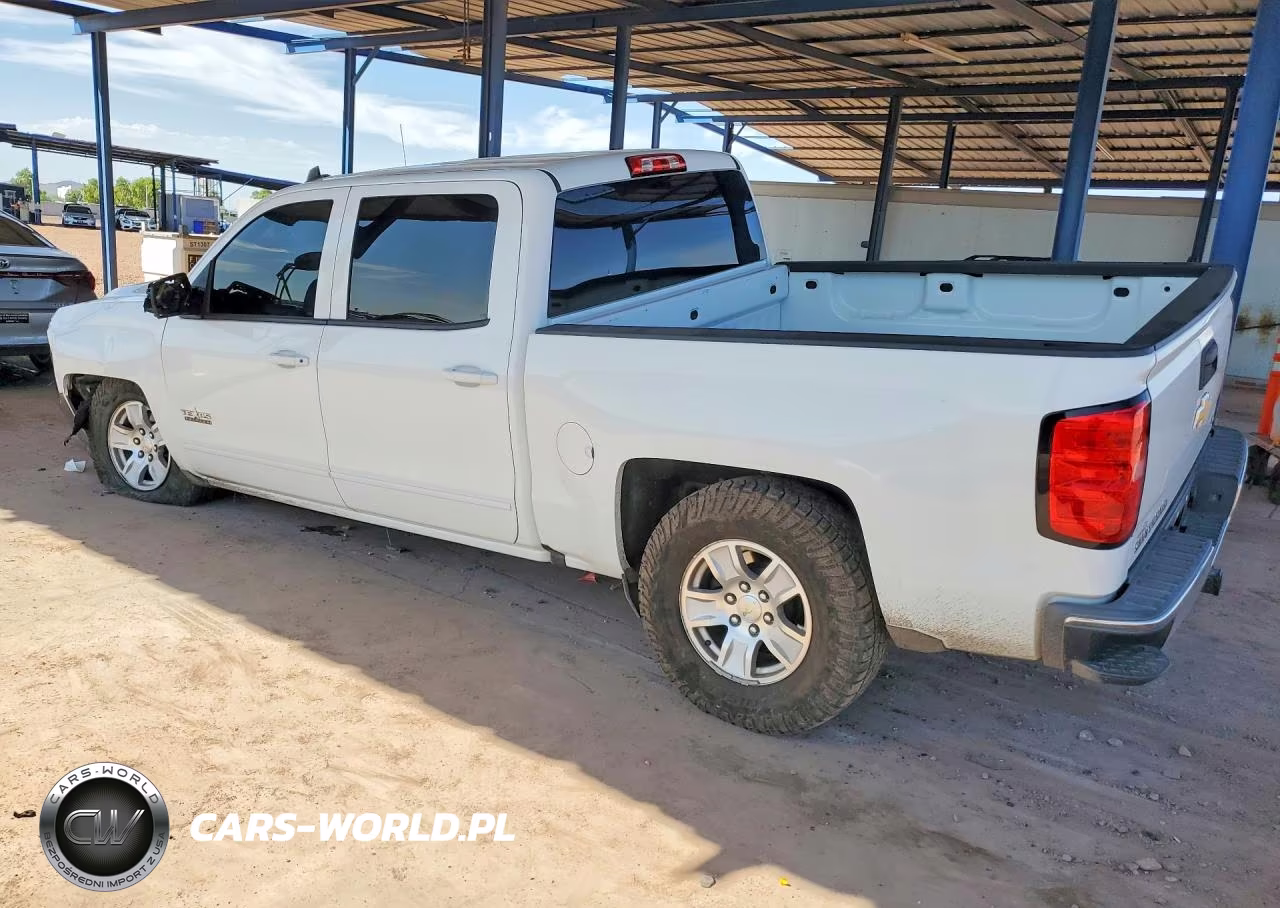 2018 Chevrolet Silverado C1500 Lt VIN:3GCPCREC9JG377713 - 2