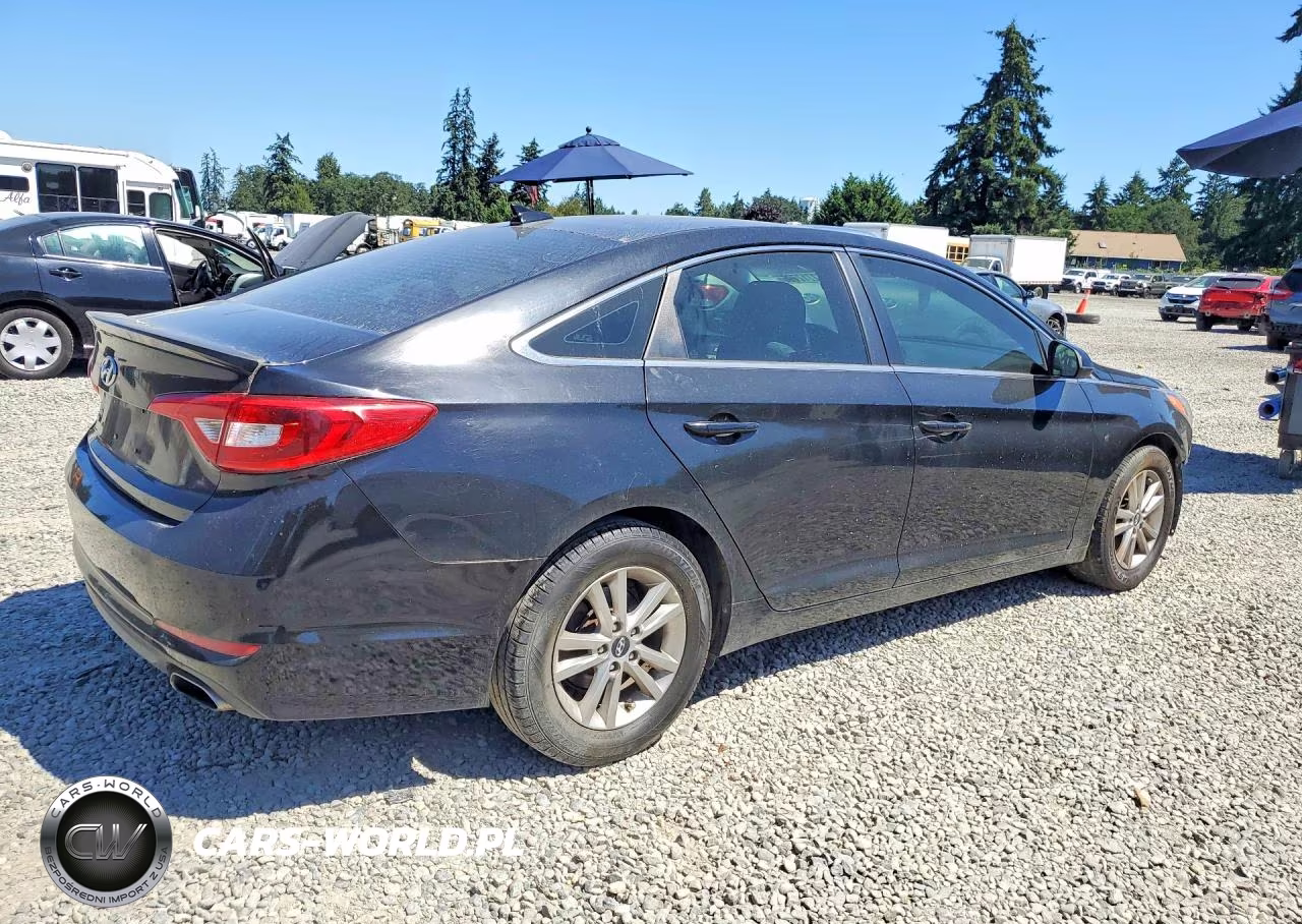 2016 Hyundai Sonata Se VIN:5NPE24AF0GH343124 - 3