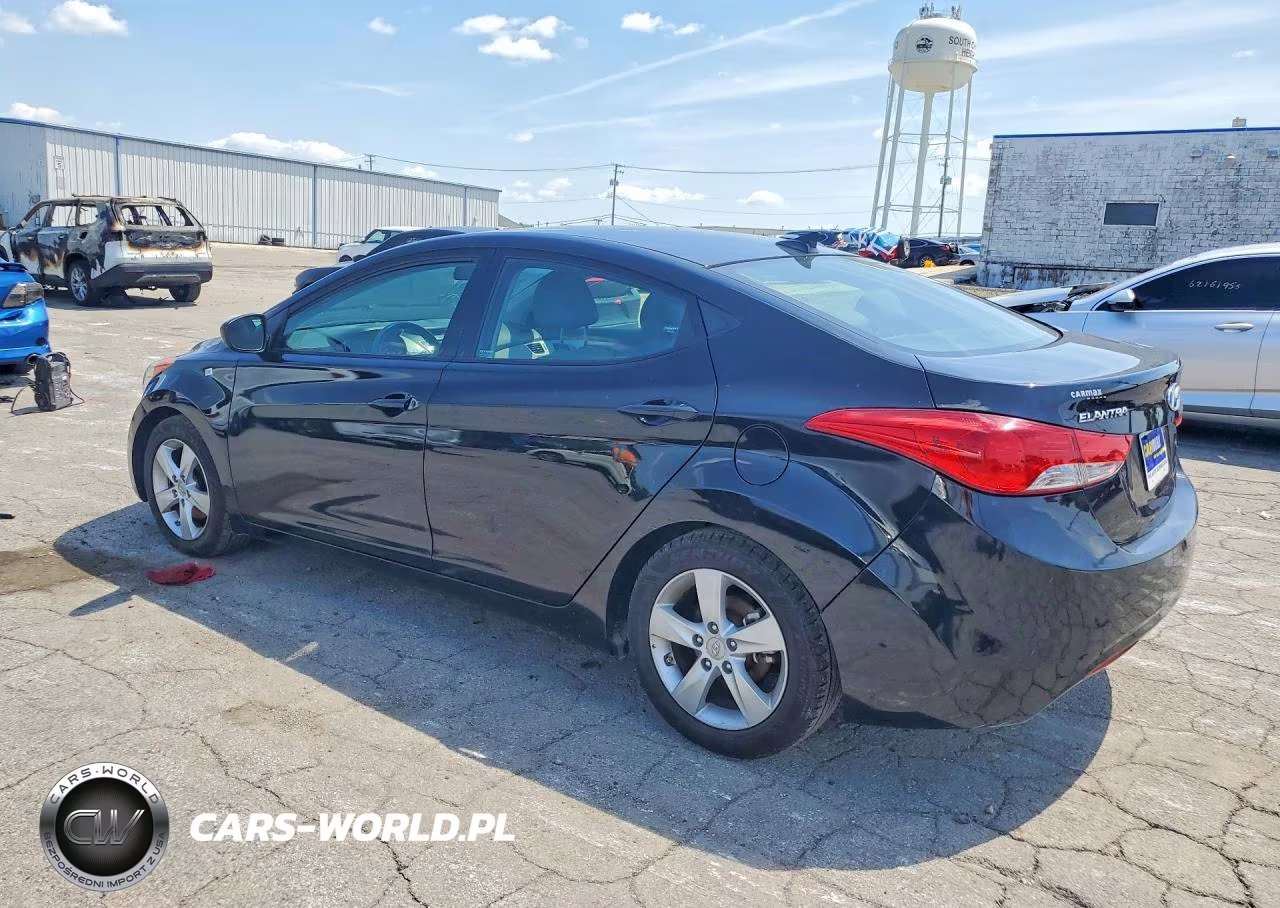 2013 Hyundai Elantra Gls VIN:5NPDH4AE0DH425206 - 2
