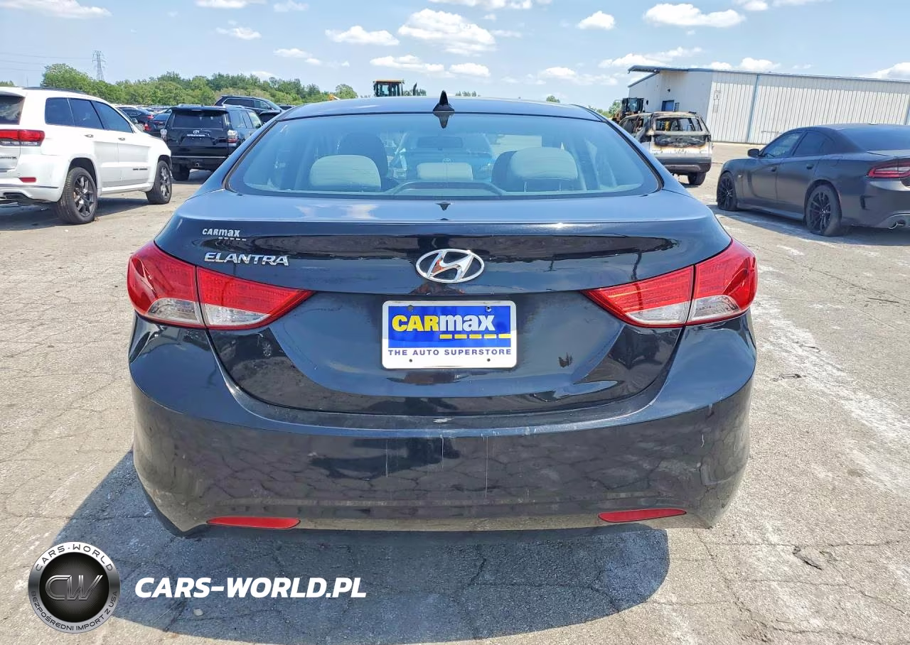 2013 Hyundai Elantra Gls VIN:5NPDH4AE0DH425206 - 6