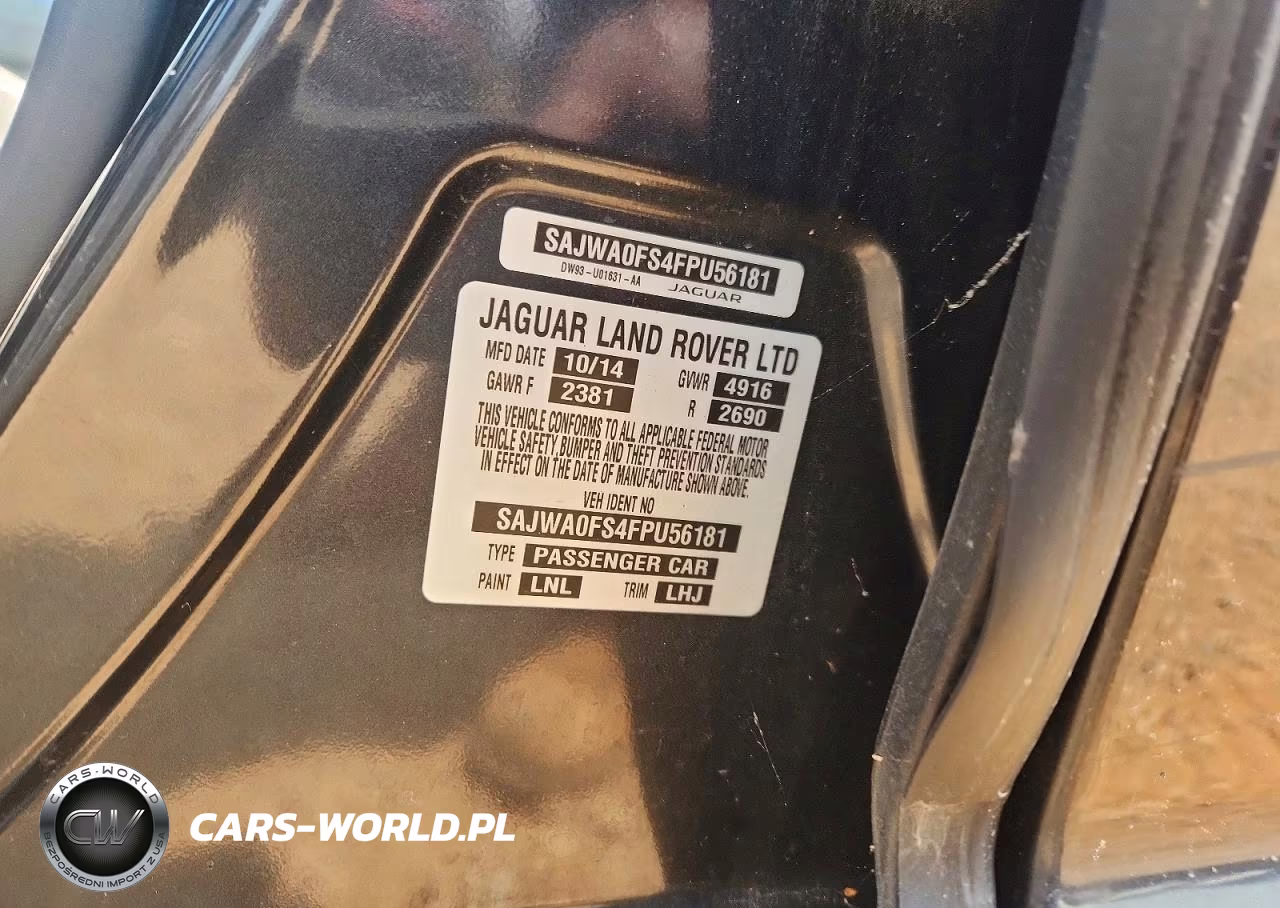 2015 Jaguar Xf 2.0T Premium VIN:SAJWA0FS4FPU56181 - 12