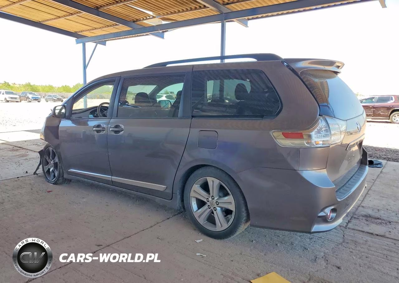 2012 Toyota Sienna Sport VIN:5TDXK3DC6CS195389 - 2
