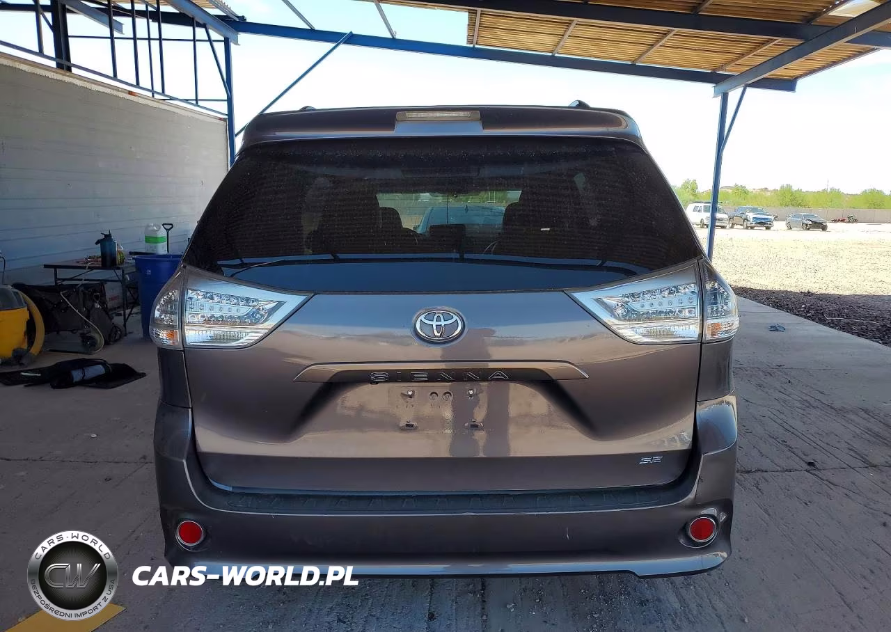 2012 Toyota Sienna Sport VIN:5TDXK3DC6CS195389 - 6