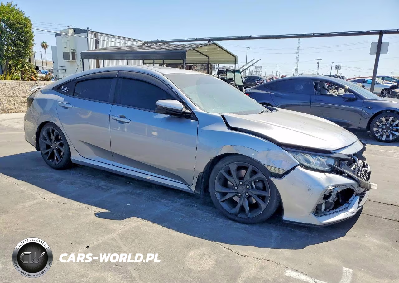 2019 Honda Civic Si VIN:2HGFC1E58KH707245 - 4