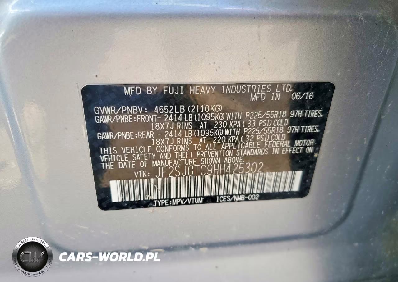 2017 Subaru Forester 2.0Xt Touring VIN:JF2SJGTC9HH425302 - 28