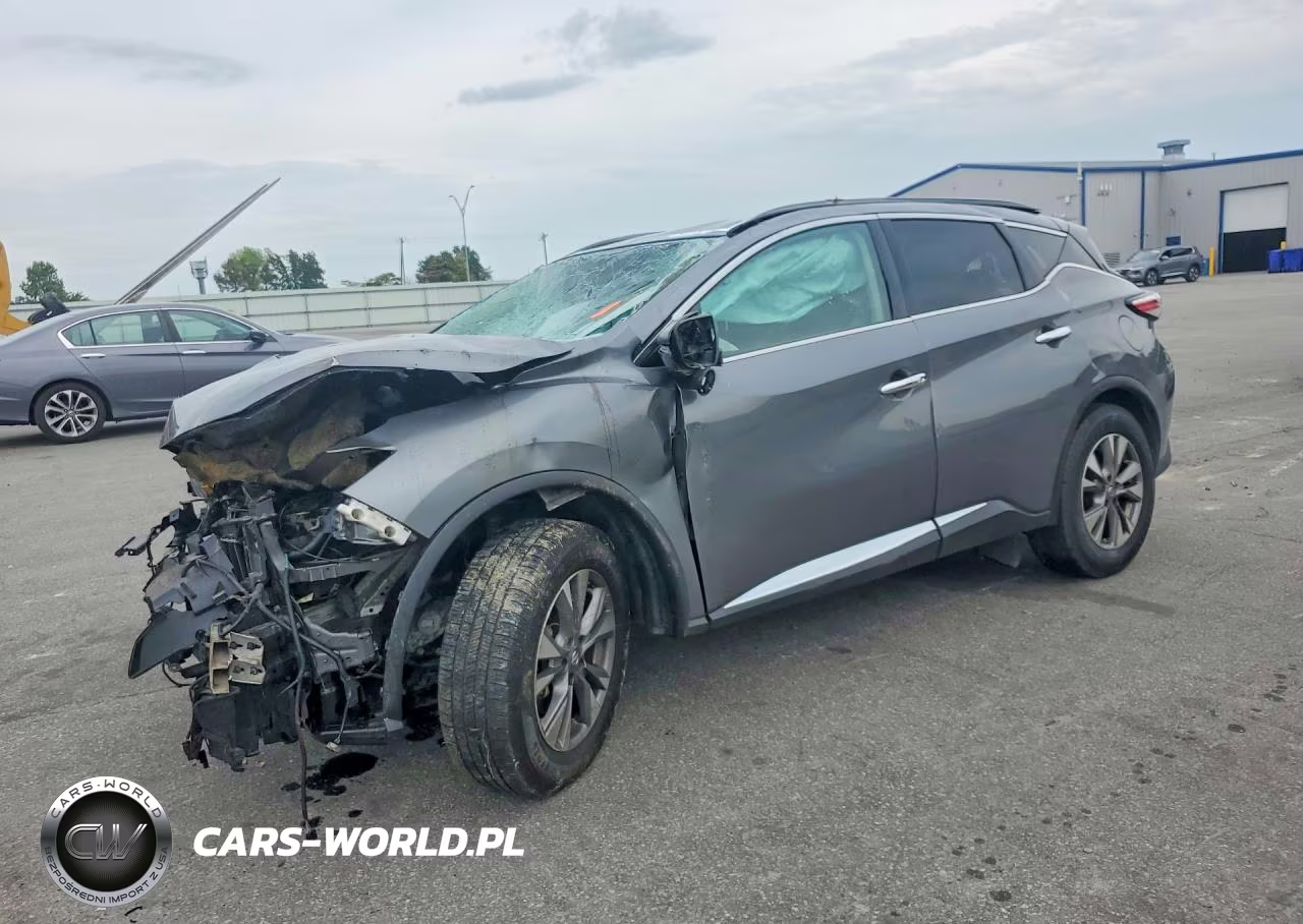 2018 Nissan Murano Sv VIN:5N1AZ2MHXJN101648 - 2