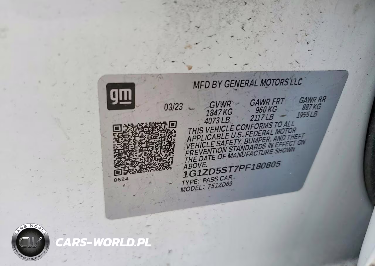 2023 Chevrolet Malibu Lt VIN:1G1ZD5ST7PF180805 - 12