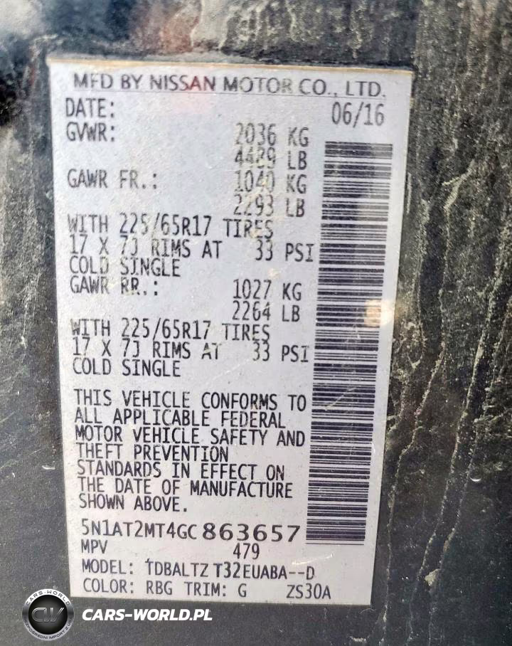 2016 Nissan Rogue S VIN:5N1AT2MT4GC863657 - 24