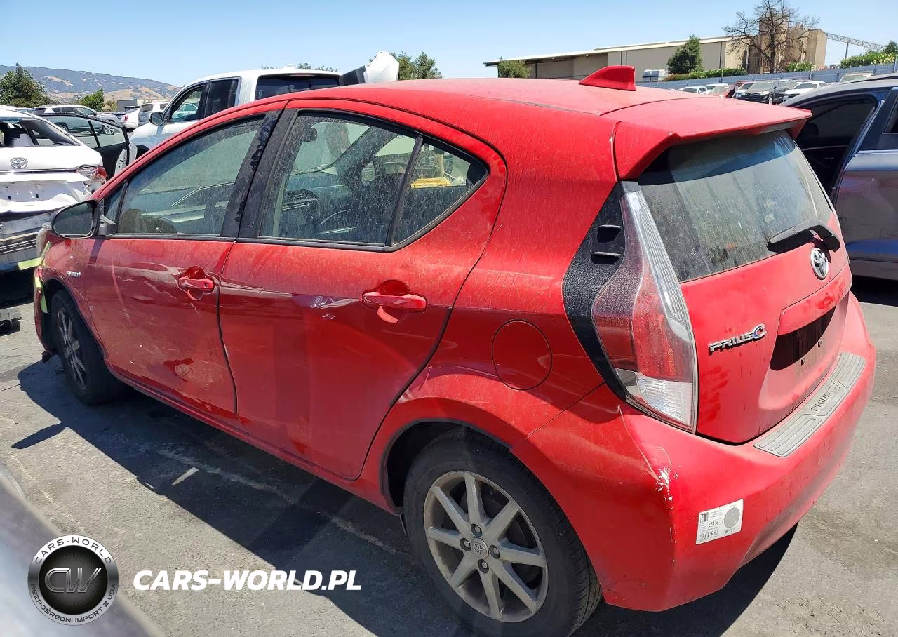 2015 Toyota Prius C Four VIN:JTDKDTB33F1107911 - 2