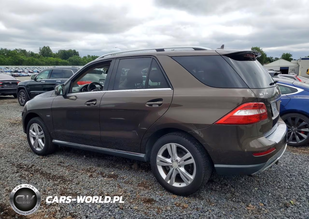 2012 Mercedes-Benz Ml 350 4Matic VIN:4JGDA5HB2CA024991 - 2