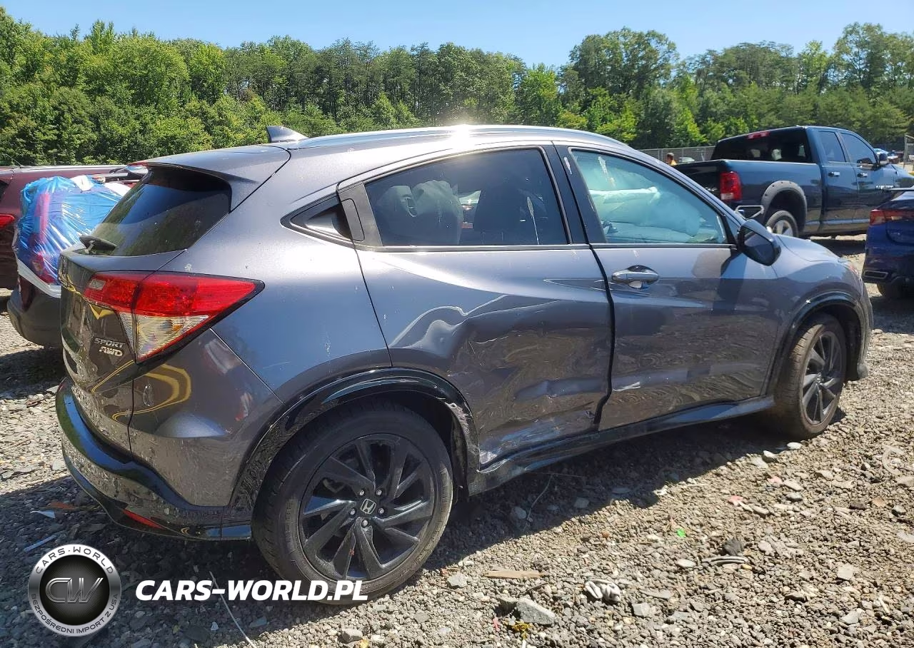 2021 Honda Hr-V Sport VIN:3CZRU6H10MM733593 - 3