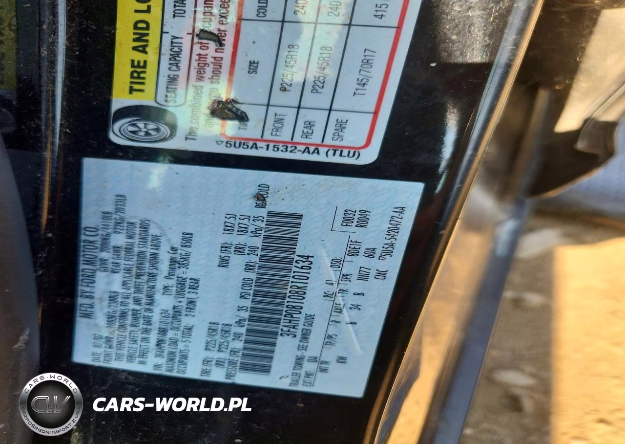 2008 Ford Fusion Sel VIN:3FAHP08108R101634 - 12