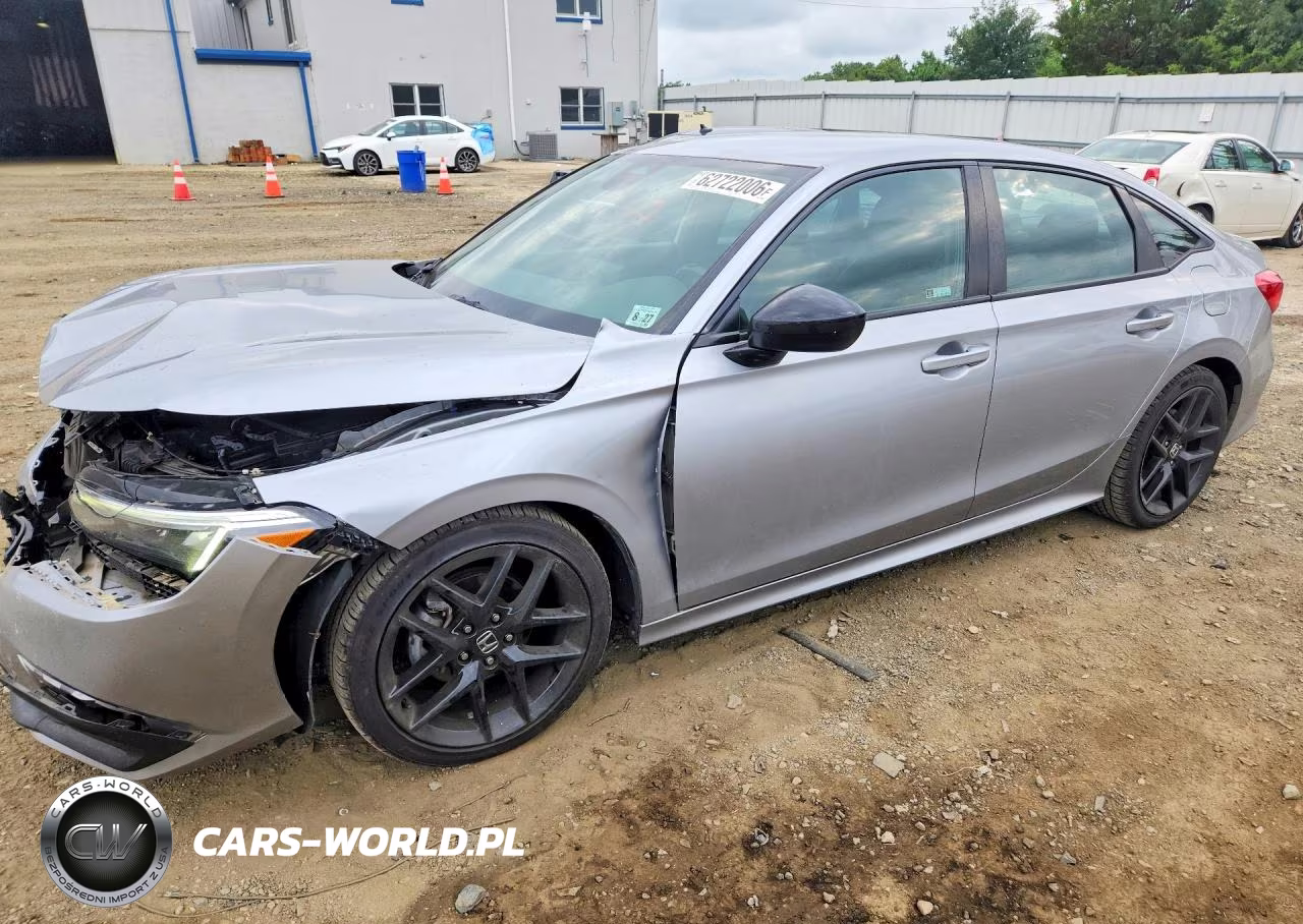 2022 Honda Civic Sport VIN:2HGFE2F5XNH597043 - 1