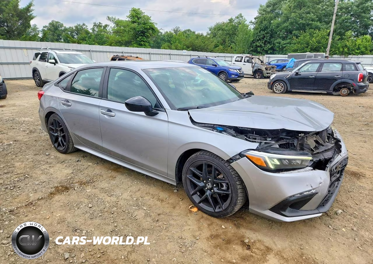 2022 Honda Civic Sport VIN:2HGFE2F5XNH597043 - 4