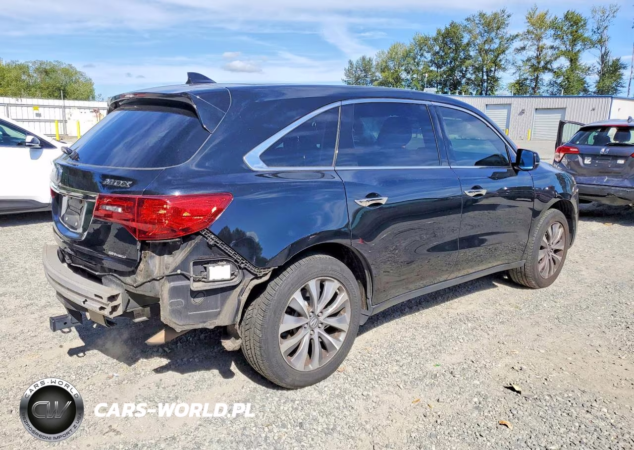 2015 Acura Mdx Technology VIN:5FRYD4H42FB032138 - 3