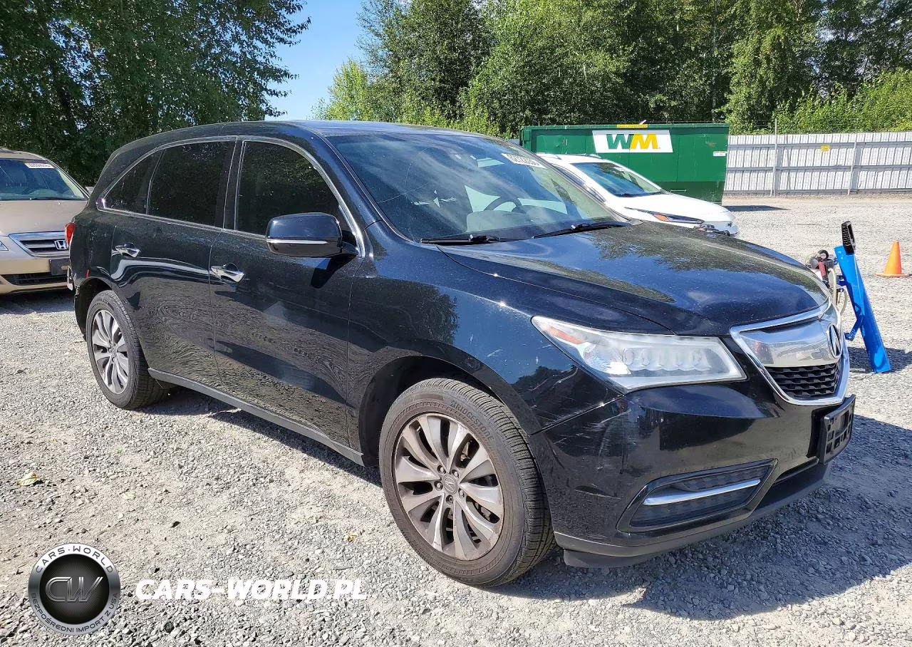 2015 Acura Mdx Technology VIN:5FRYD4H42FB032138 - 4