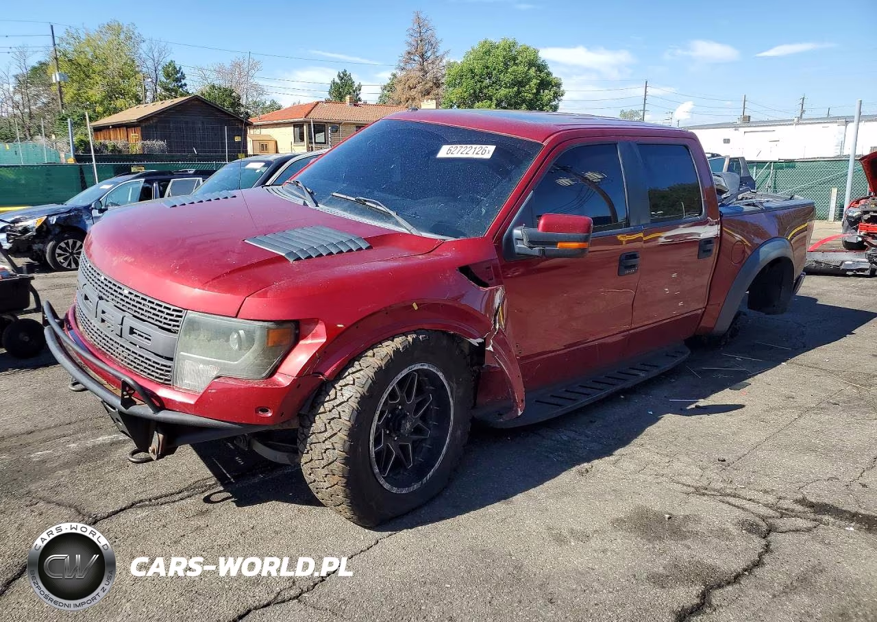 2014 Ford F150 Svt Raptor VIN:1FTFW1R60EFC93800 - 1