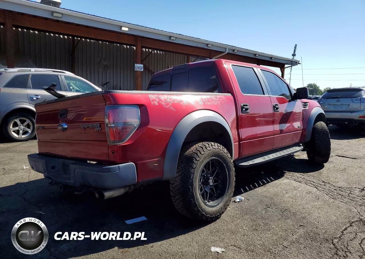 2014 Ford F150 Svt Raptor VIN:1FTFW1R60EFC93800 - 3