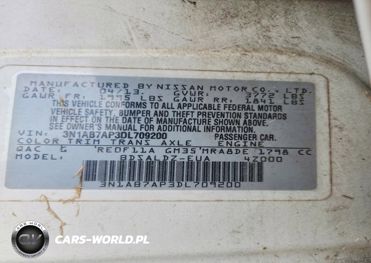 2013 Nissan Sentra S VIN:3N1AB7AP3DL709200 - 12