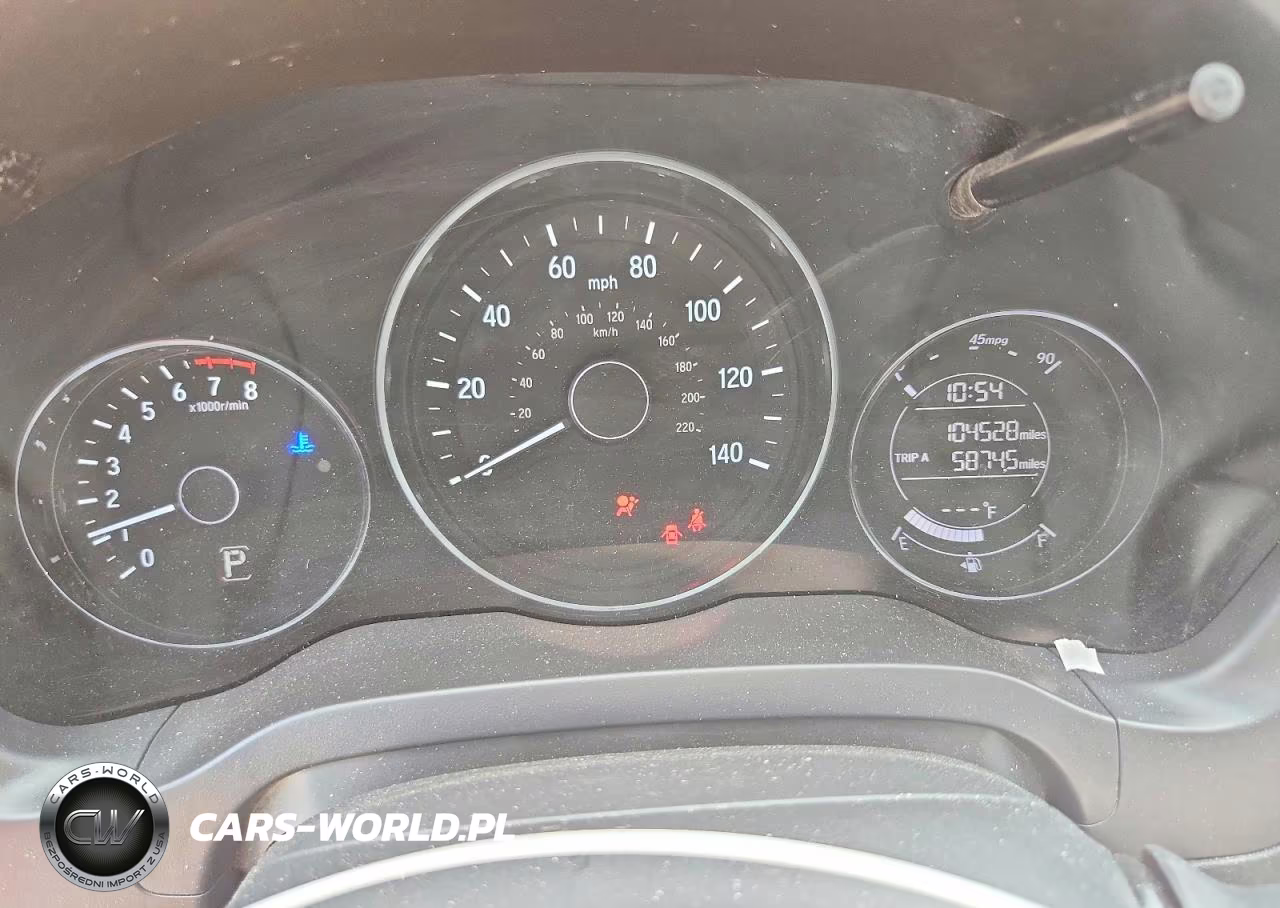 2020 Honda Hr-V Lx VIN:3CZRU5H30LM702208 - 9