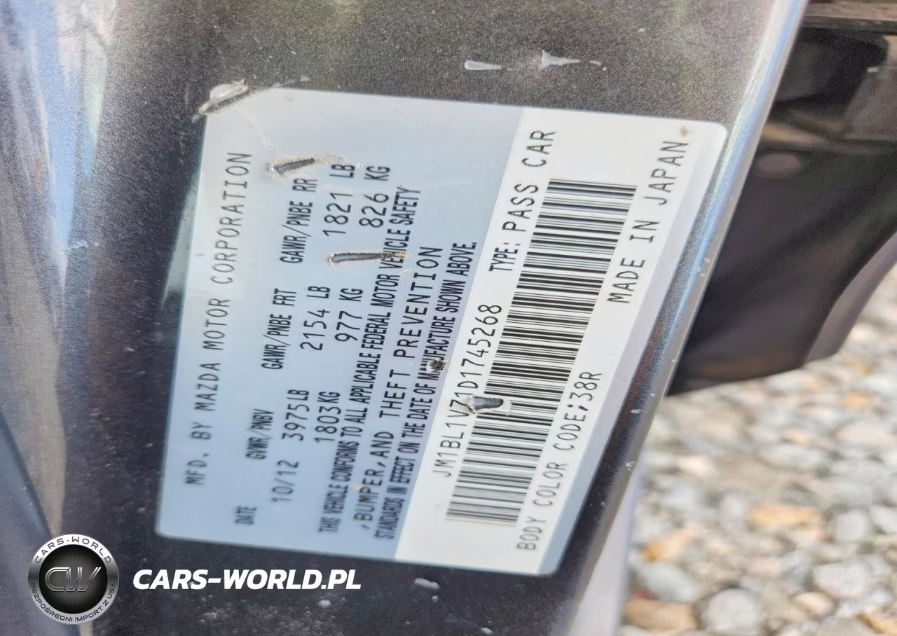 2013 Mazda 3 I VIN:JM1BL1V71D1745268 - 13