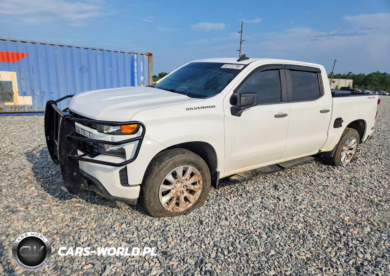 2020 Chevrolet Silverado K1500 Custom VIN:3GCUYBEF7LG356934 - 1