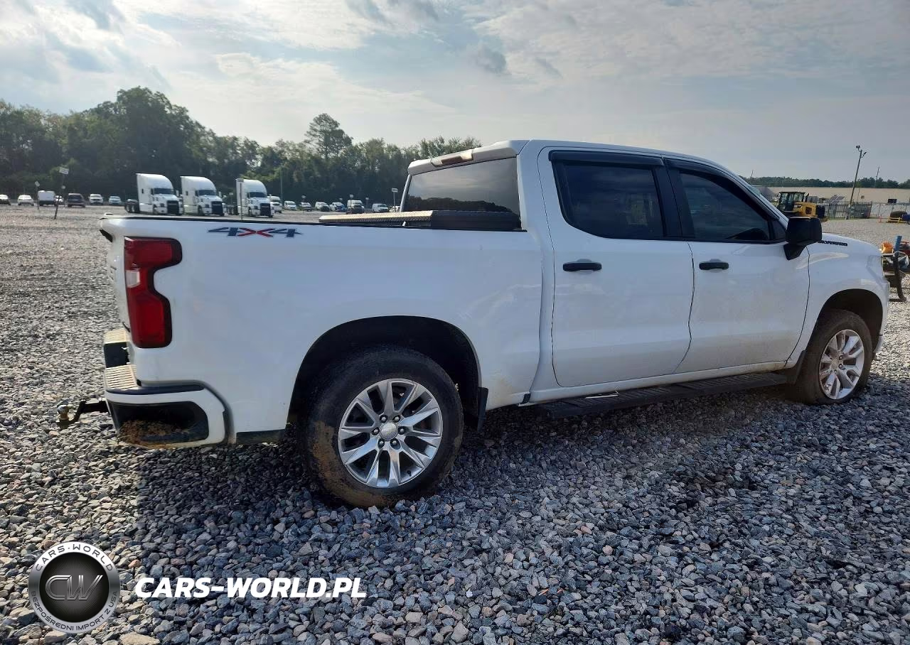 2020 Chevrolet Silverado K1500 Custom VIN:3GCUYBEF7LG356934 - 3