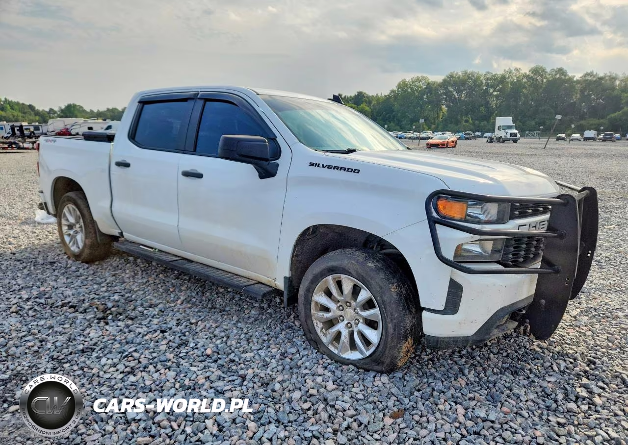 2020 Chevrolet Silverado K1500 Custom VIN:3GCUYBEF7LG356934 - 4