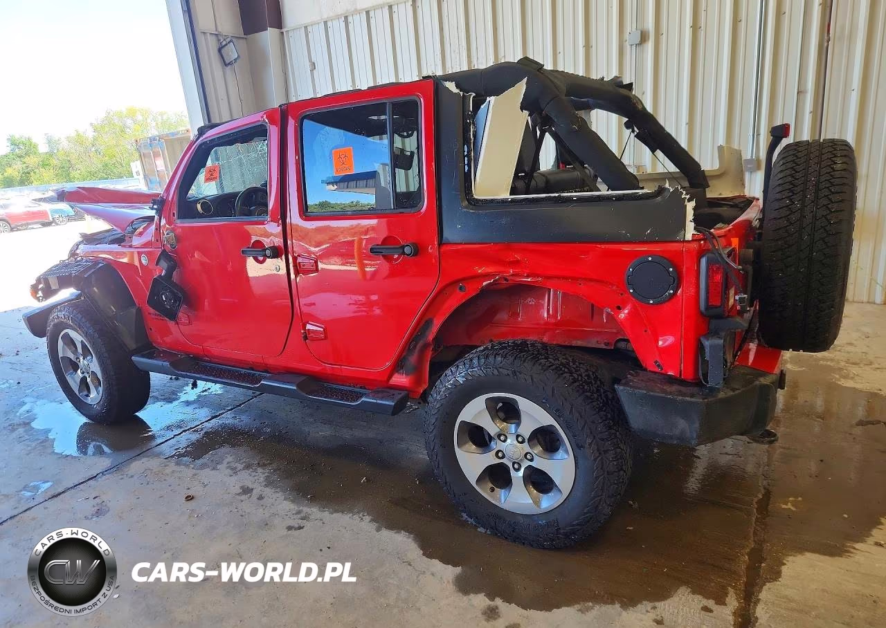 2016 Jeep Wrangler Unlimited Sahara VIN:1C4BJWEGXGL182278 - 2