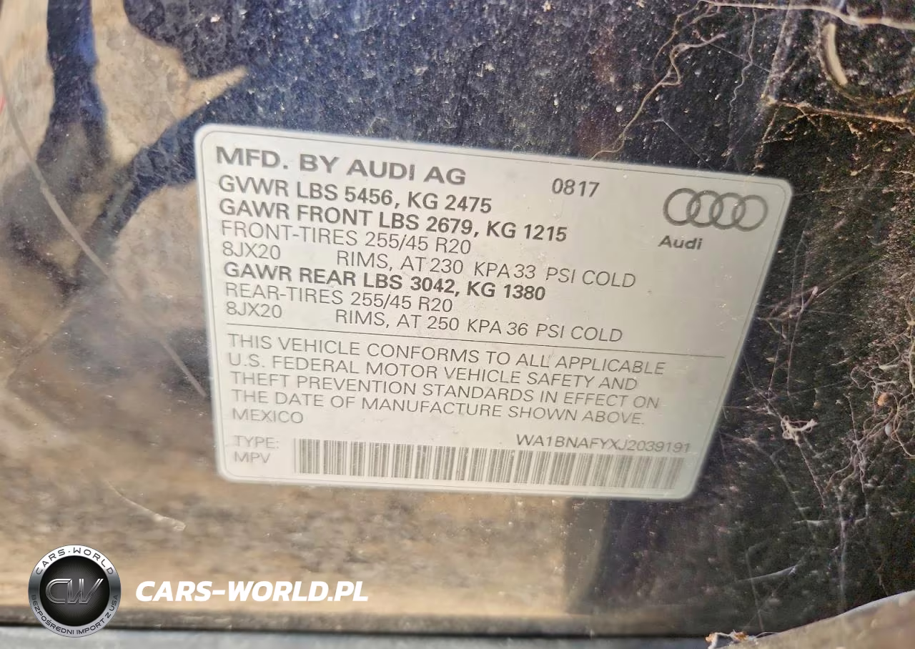 2018 Audi Q5 Premium Plus VIN:WA1BNAFYXJ2039191 - 13