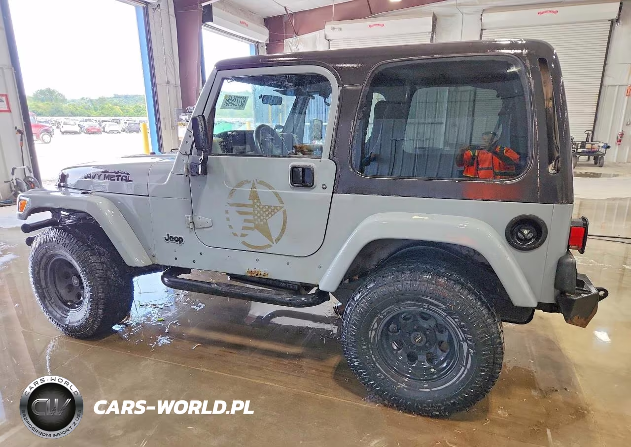 1999 Jeep Wrangler - Tj Sahara VIN:1J4FY49S9XP448246 - 2