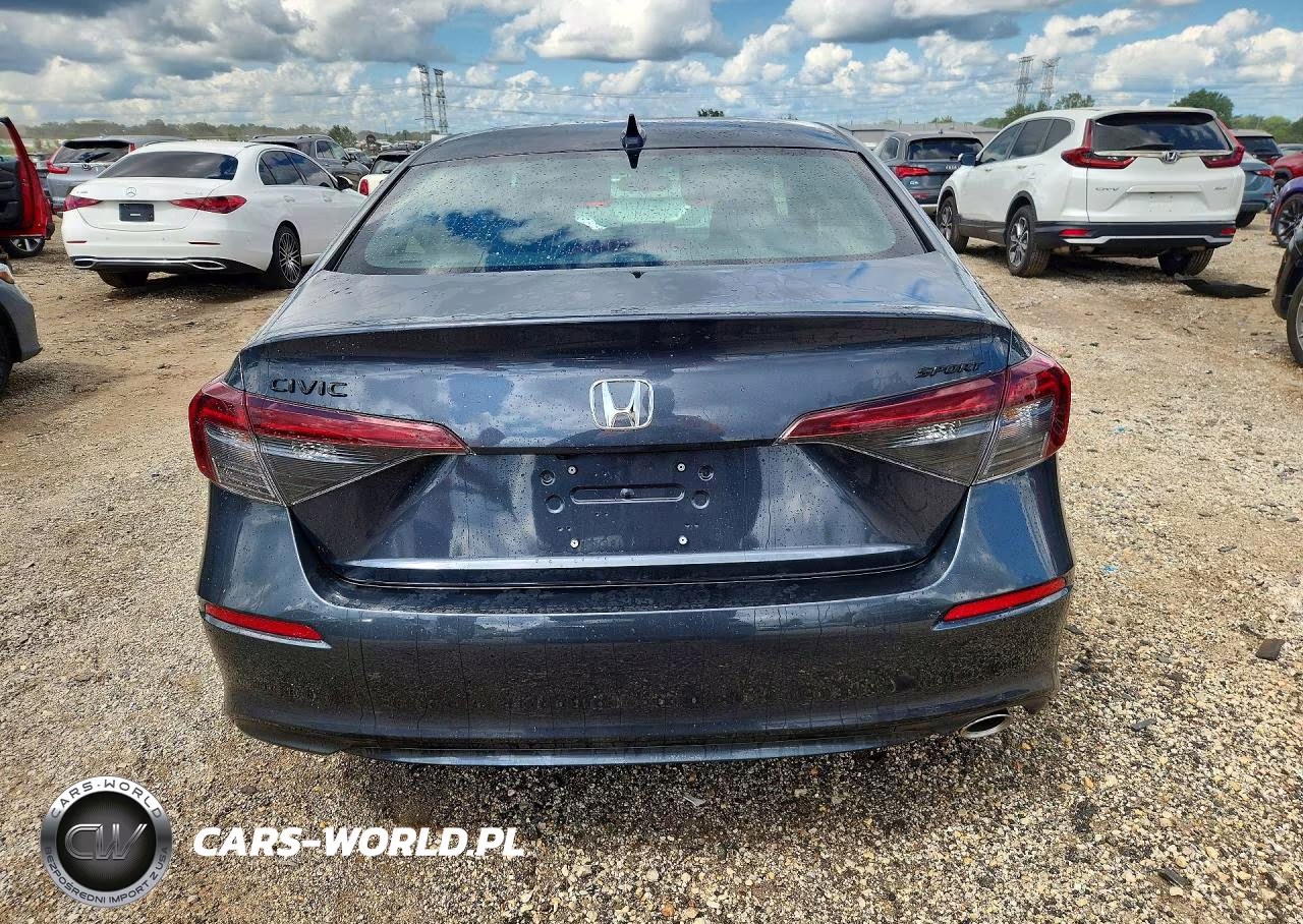 2026 Honda Civic Sport VIN:2HGFE2F58TH601152 - 6