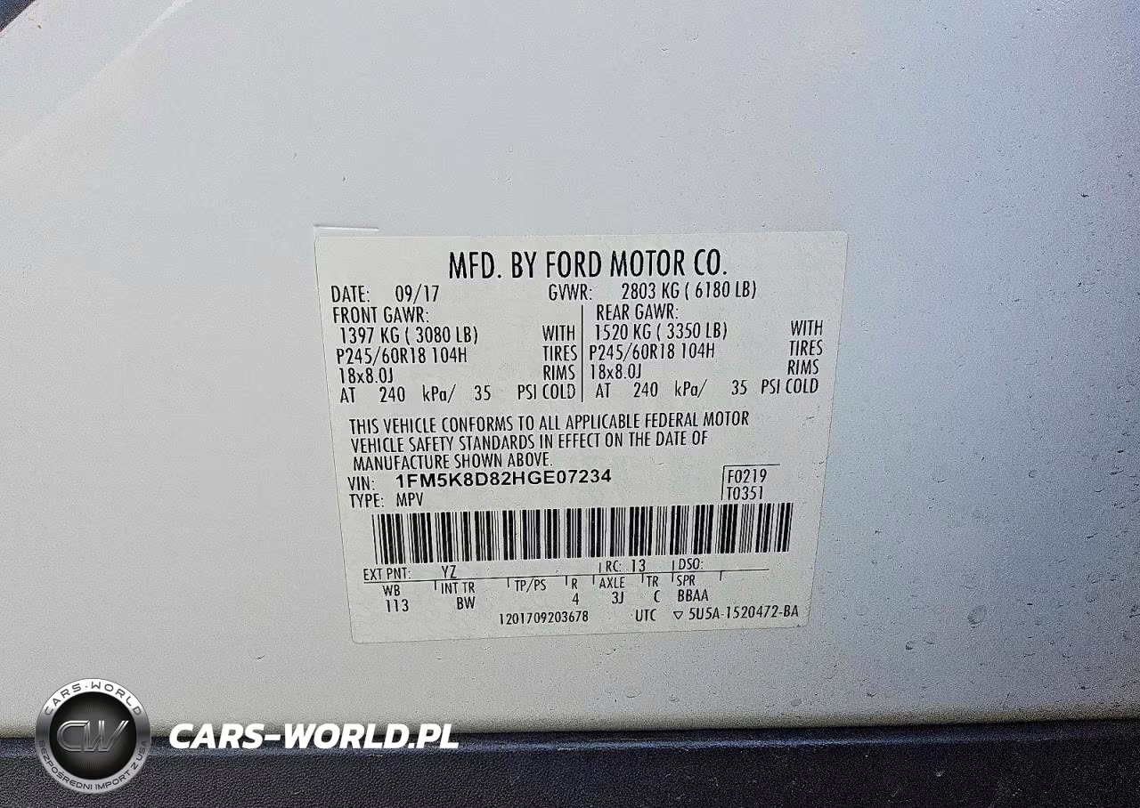 2017 Ford Explorer Xlt VIN:1FM5K8D82HGE07234 - 13