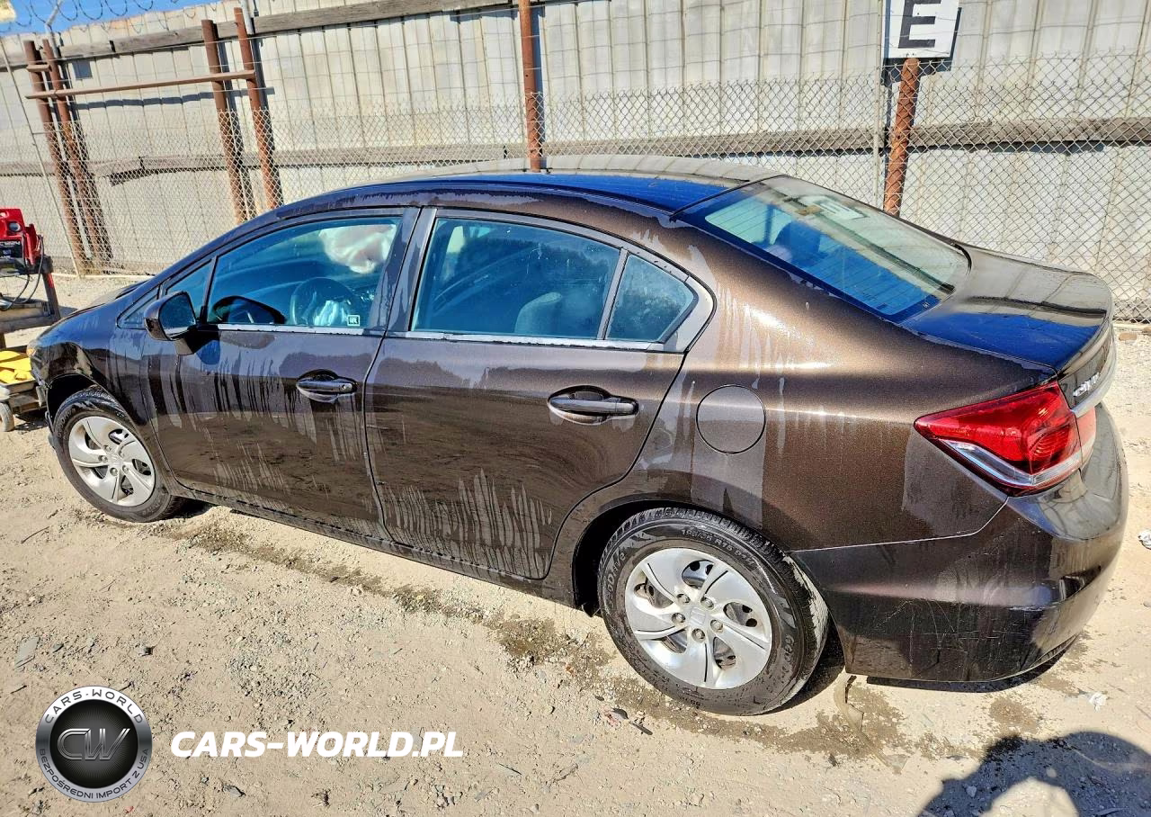 2014 Honda Civic Lx VIN:2HGFB2F57EH520798 - 2