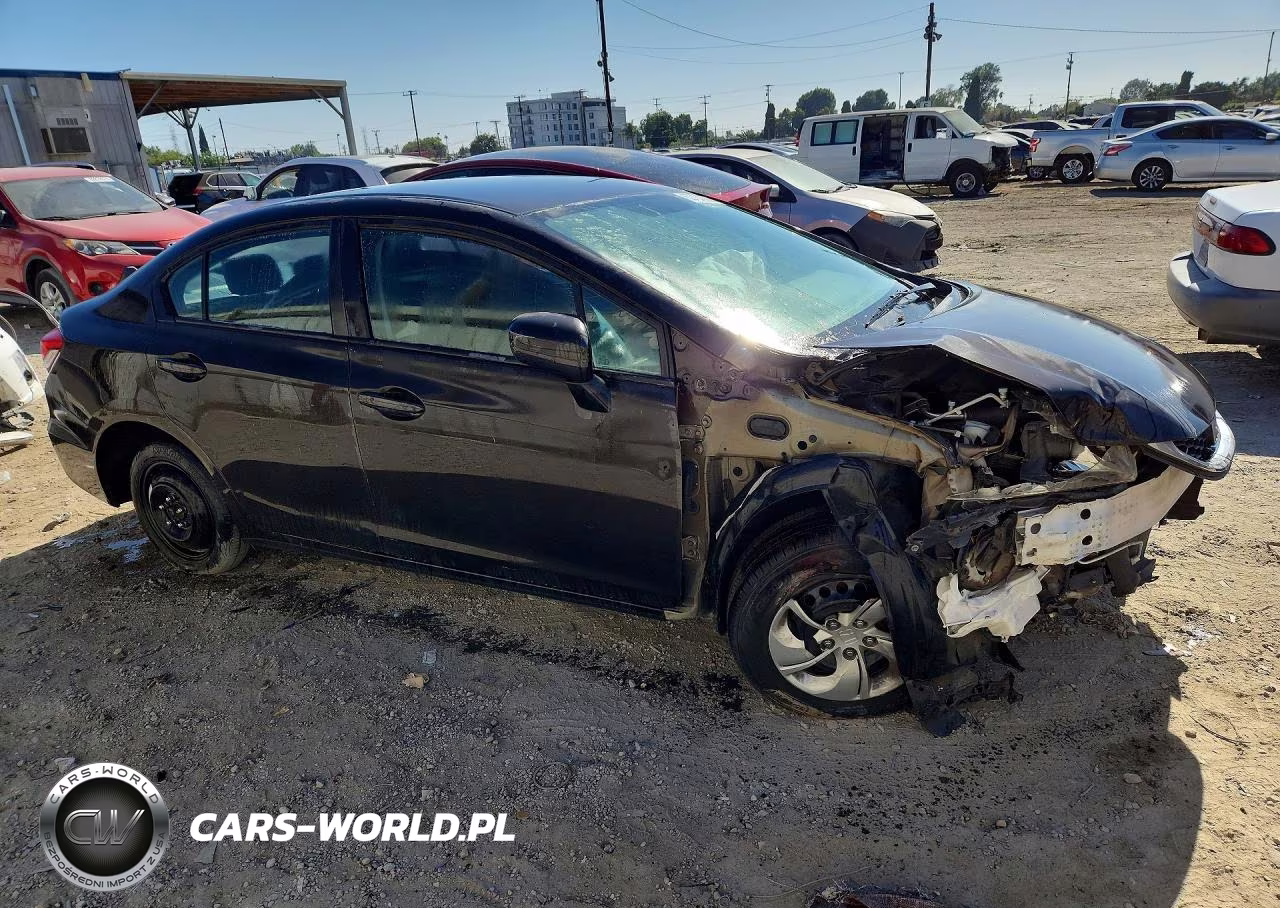 2014 Honda Civic Lx VIN:2HGFB2F57EH520798 - 4