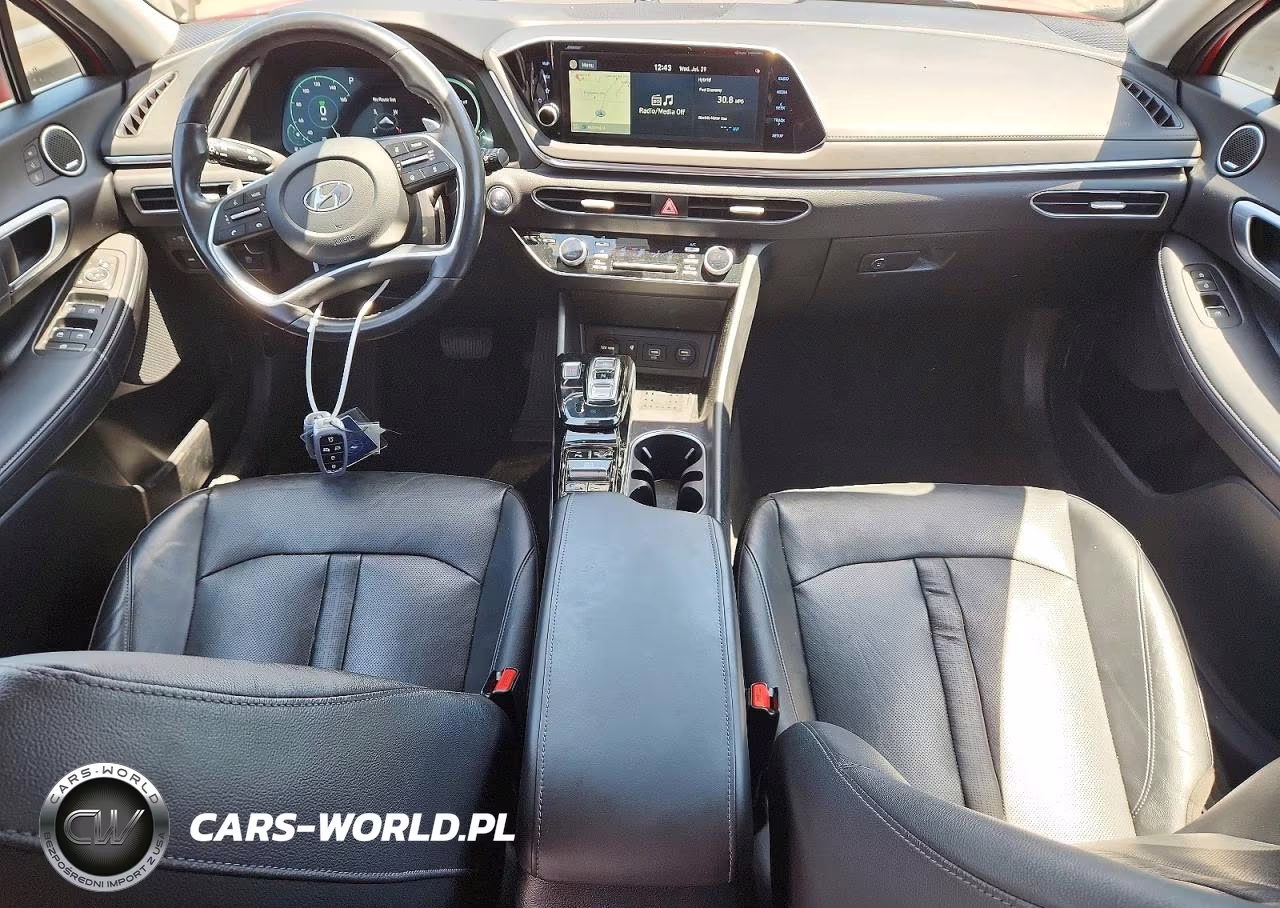 2020 Hyundai Sonata Hybrid Limited VIN:KMHL54JJ3LA010478 - 8