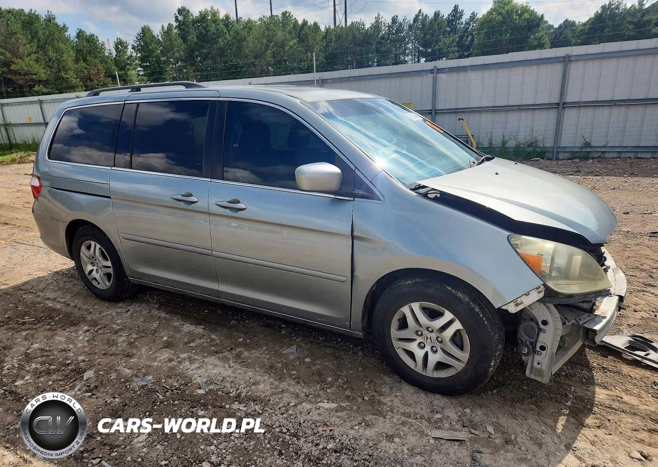 2007 Honda Odyssey Exl VIN:5FNRL38607B050739 - 4