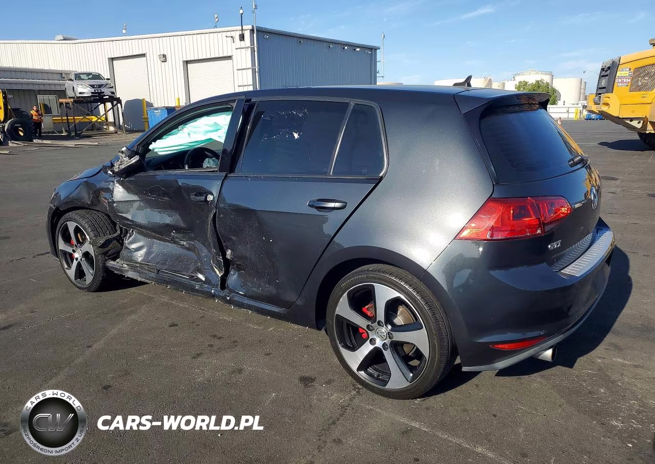 2015 Volkswagen Gti VIN:3VW4T7AU7FM091709 - 2