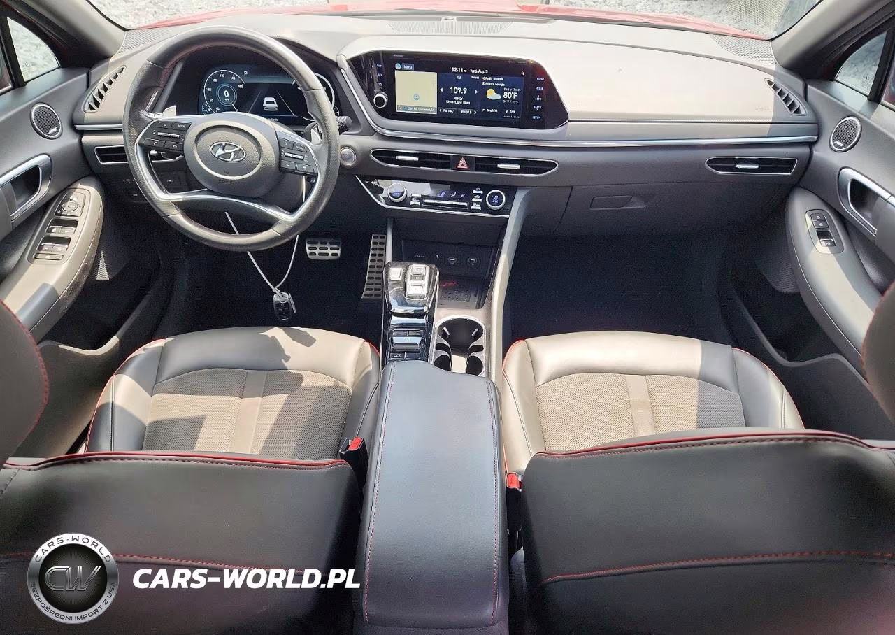2021 Hyundai Sonata Sel Plus VIN:5NPEJ4J26MH069472 - 8