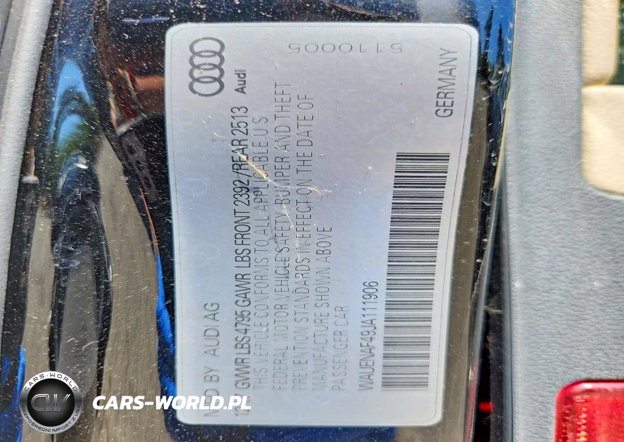 2018 Audi A4 Premium Plus VIN:WAUENAF49JA111906 - 12