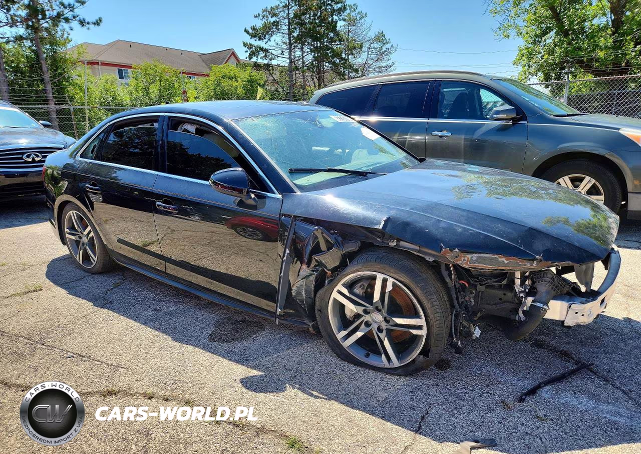 2018 Audi A4 Premium Plus VIN:WAUENAF49JA111906 - 4